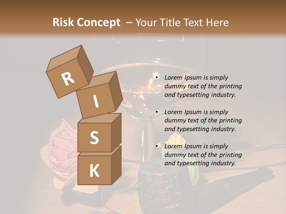 Pink Wood Glass PowerPoint Template