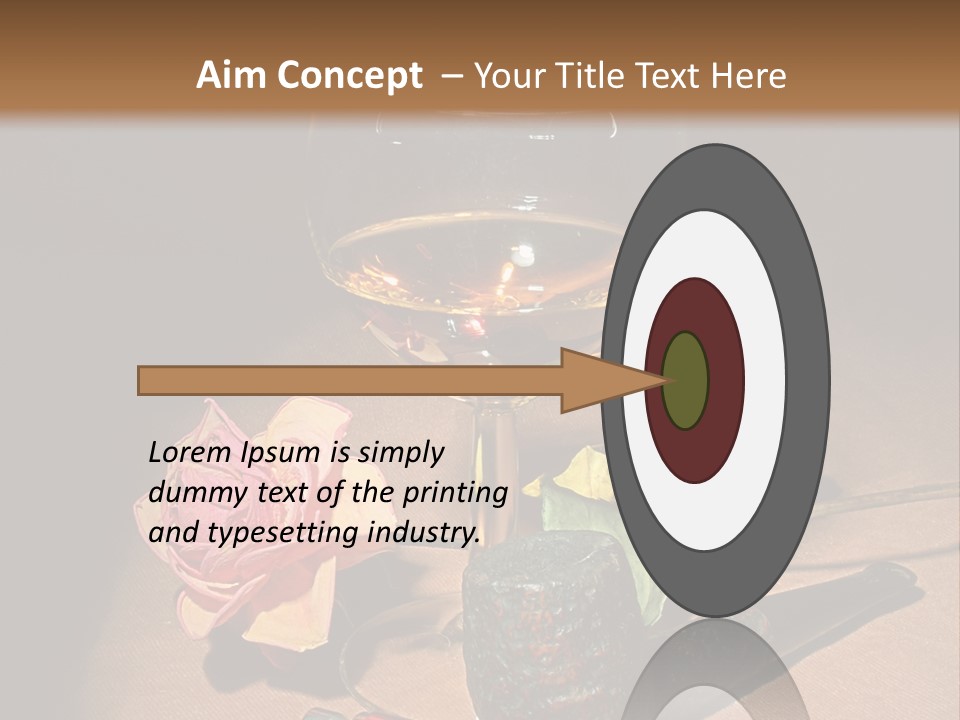 Pink Wood Glass PowerPoint Template