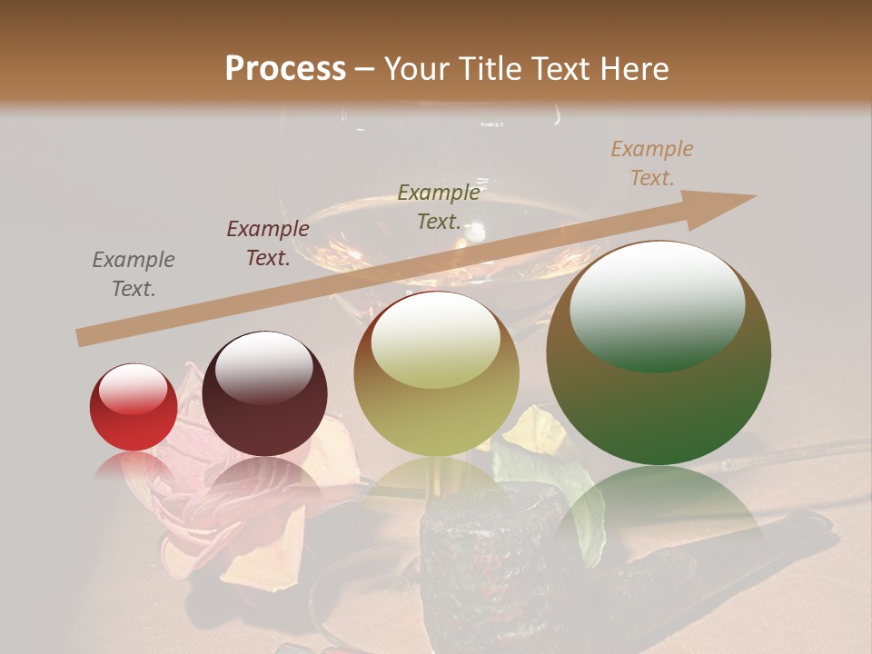 Pink Wood Glass PowerPoint Template