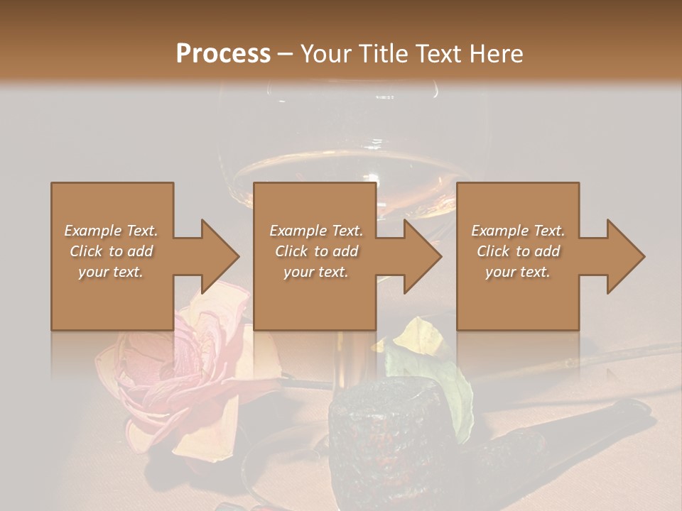 Pink Wood Glass PowerPoint Template