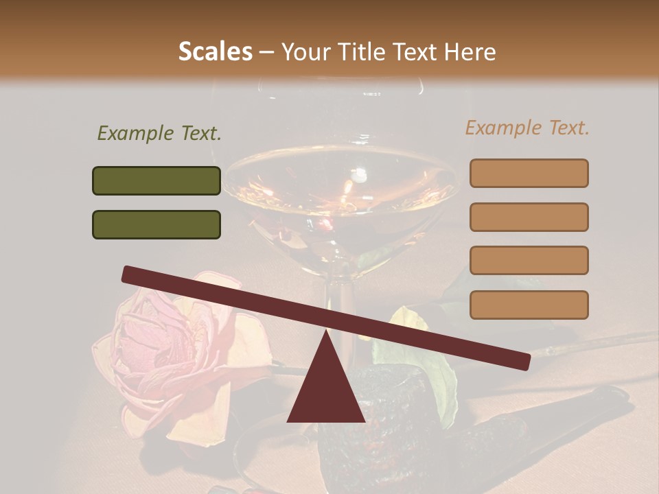 Pink Wood Glass PowerPoint Template