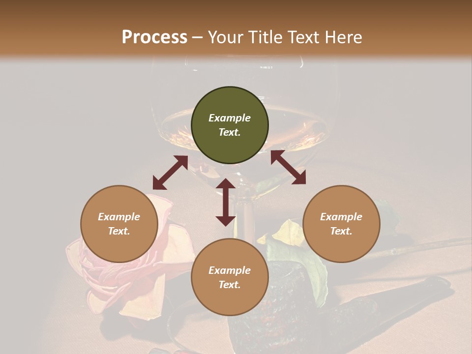 Pink Wood Glass PowerPoint Template