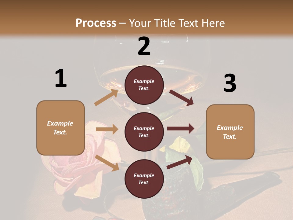 Pink Wood Glass PowerPoint Template