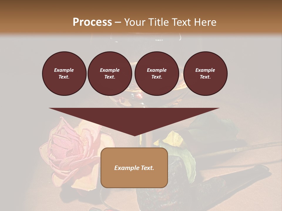 Pink Wood Glass PowerPoint Template