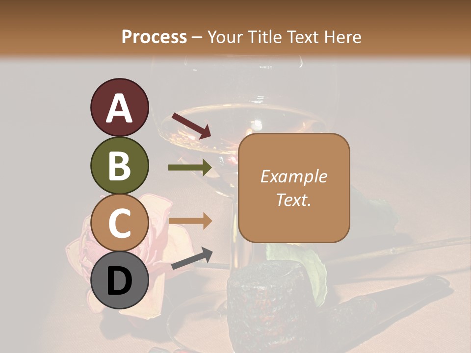 Pink Wood Glass PowerPoint Template