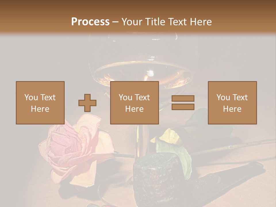 Pink Wood Glass PowerPoint Template