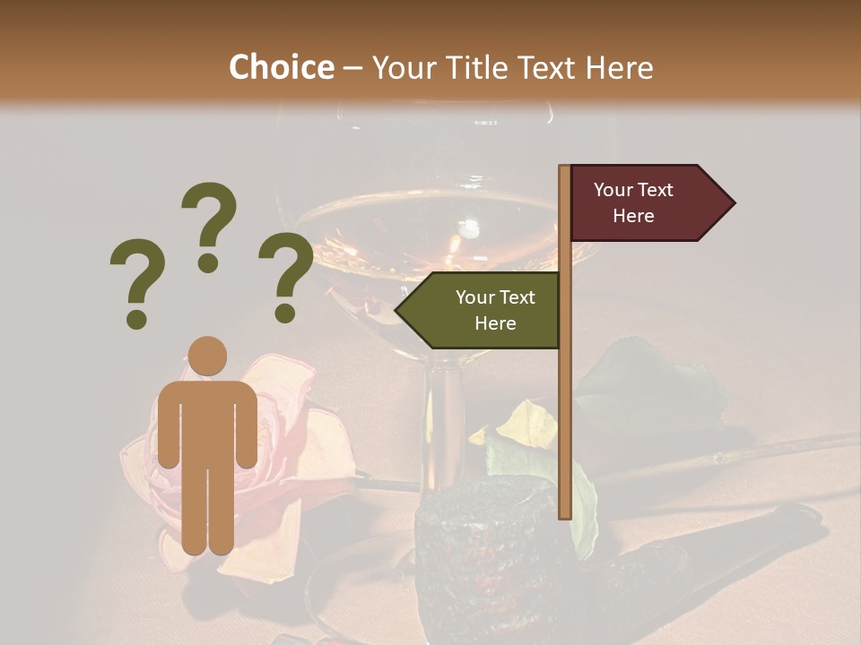 Pink Wood Glass PowerPoint Template