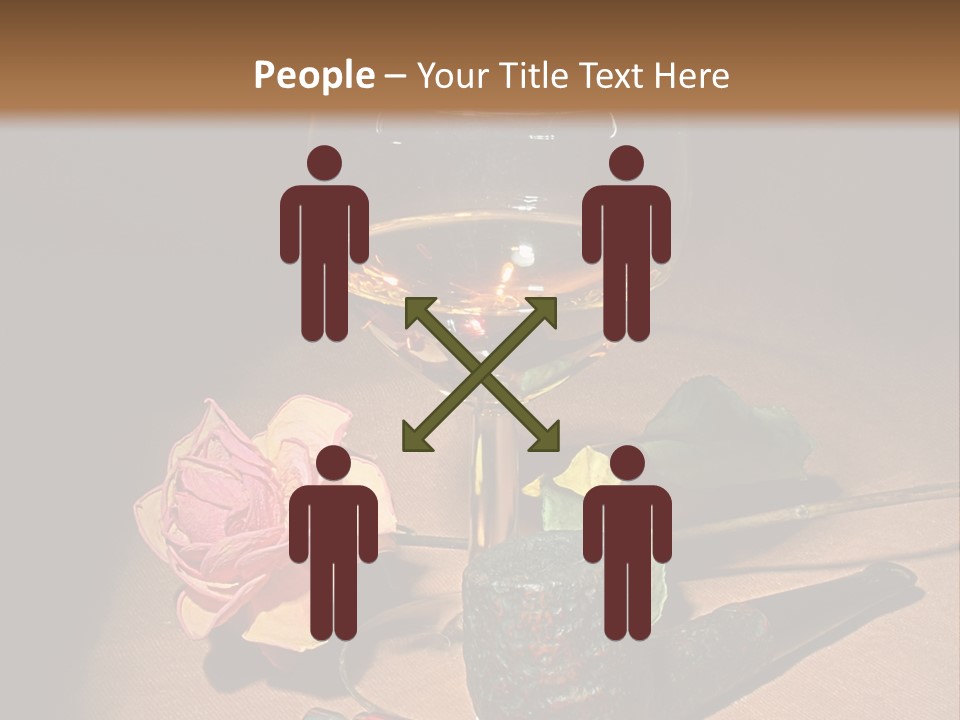 Pink Wood Glass PowerPoint Template