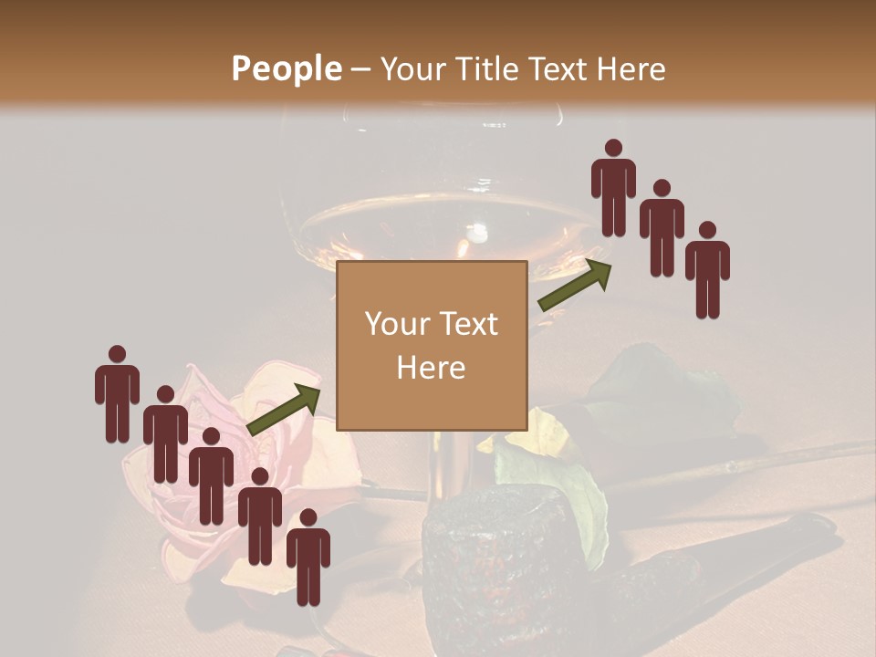 Pink Wood Glass PowerPoint Template