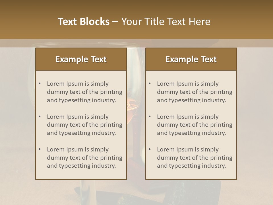 Wood Matches Objects PowerPoint Template
