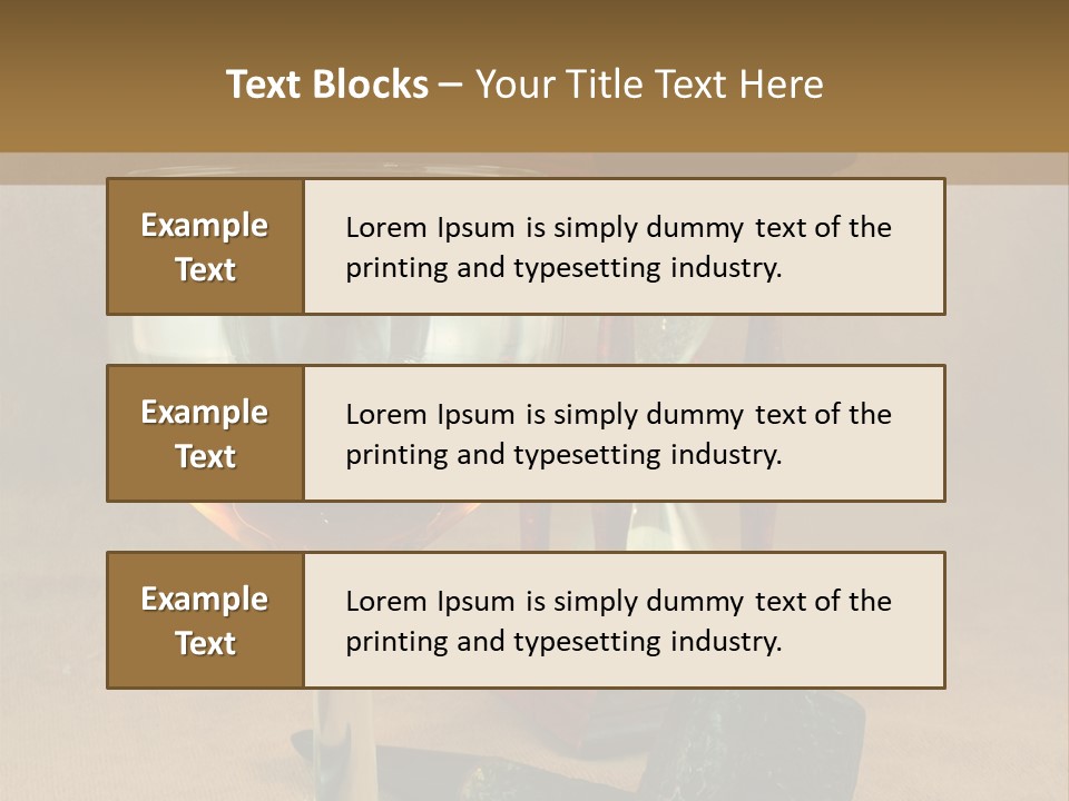 Wood Matches Objects PowerPoint Template