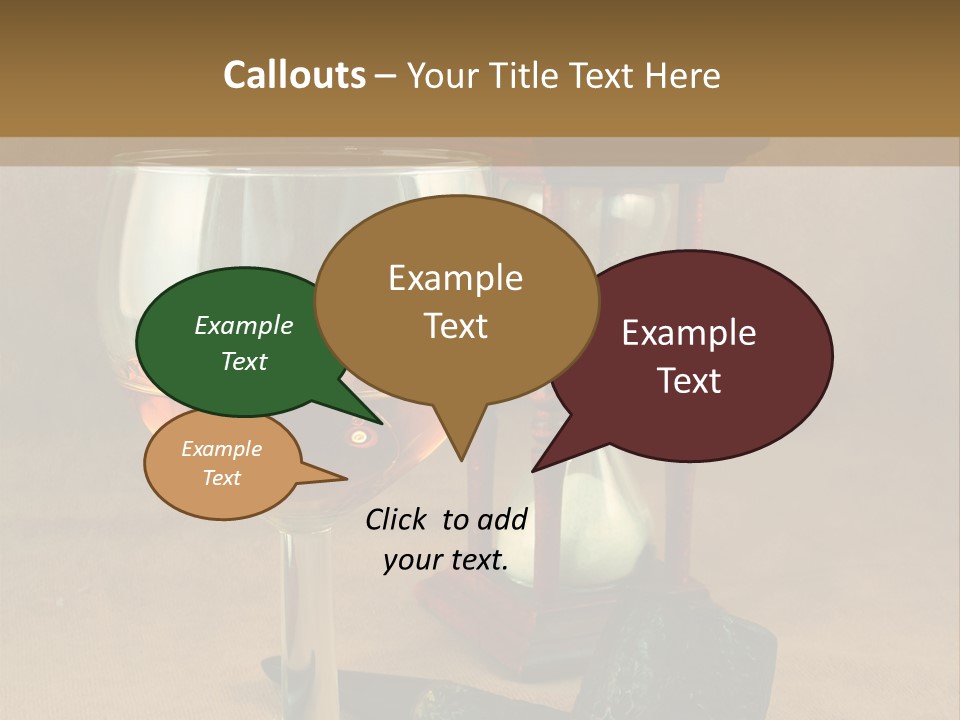 Wood Matches Objects PowerPoint Template