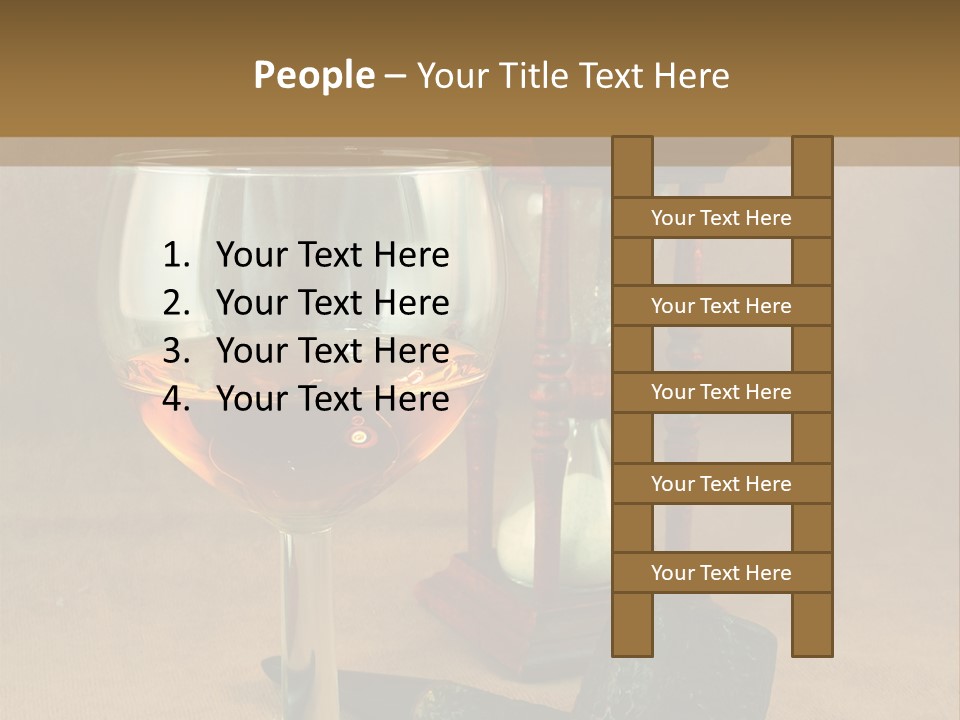 Wood Matches Objects PowerPoint Template