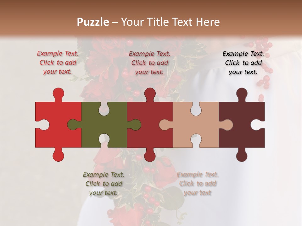 Softness Reception Colorful PowerPoint Template