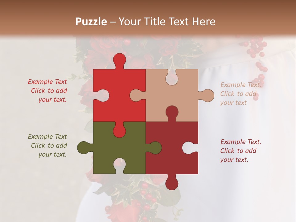 Softness Reception Colorful PowerPoint Template