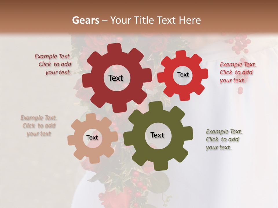 Softness Reception Colorful PowerPoint Template