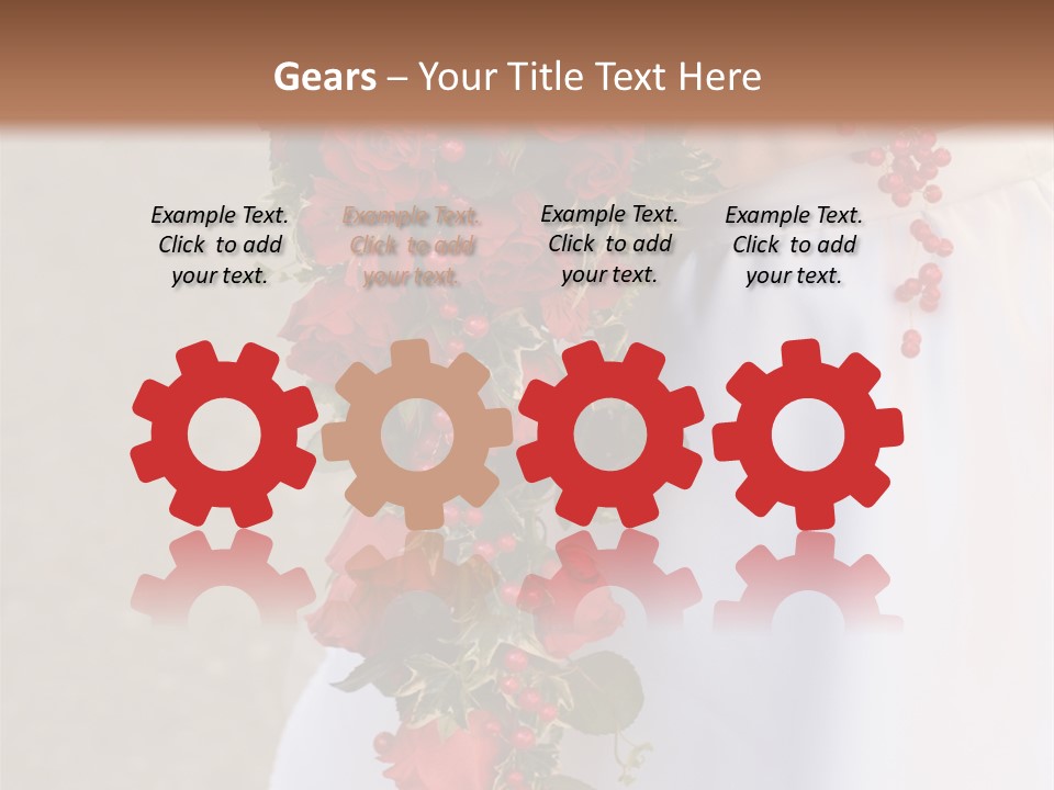 Softness Reception Colorful PowerPoint Template