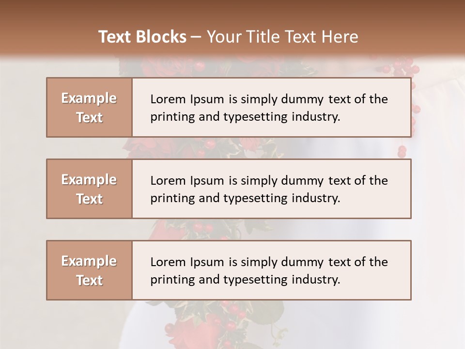 Softness Reception Colorful PowerPoint Template