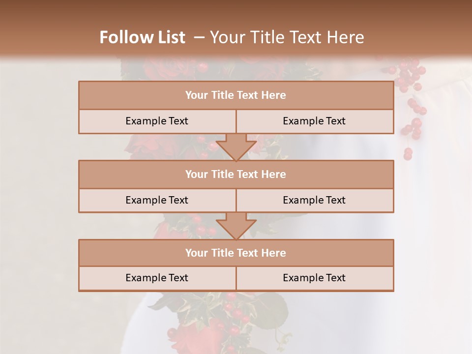 Softness Reception Colorful PowerPoint Template