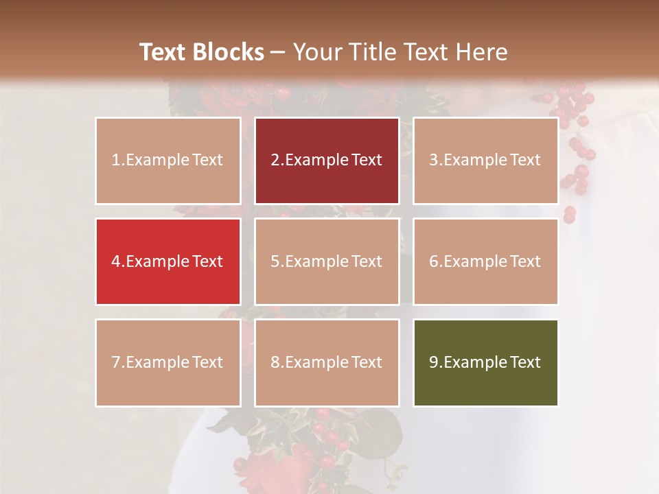 Softness Reception Colorful PowerPoint Template