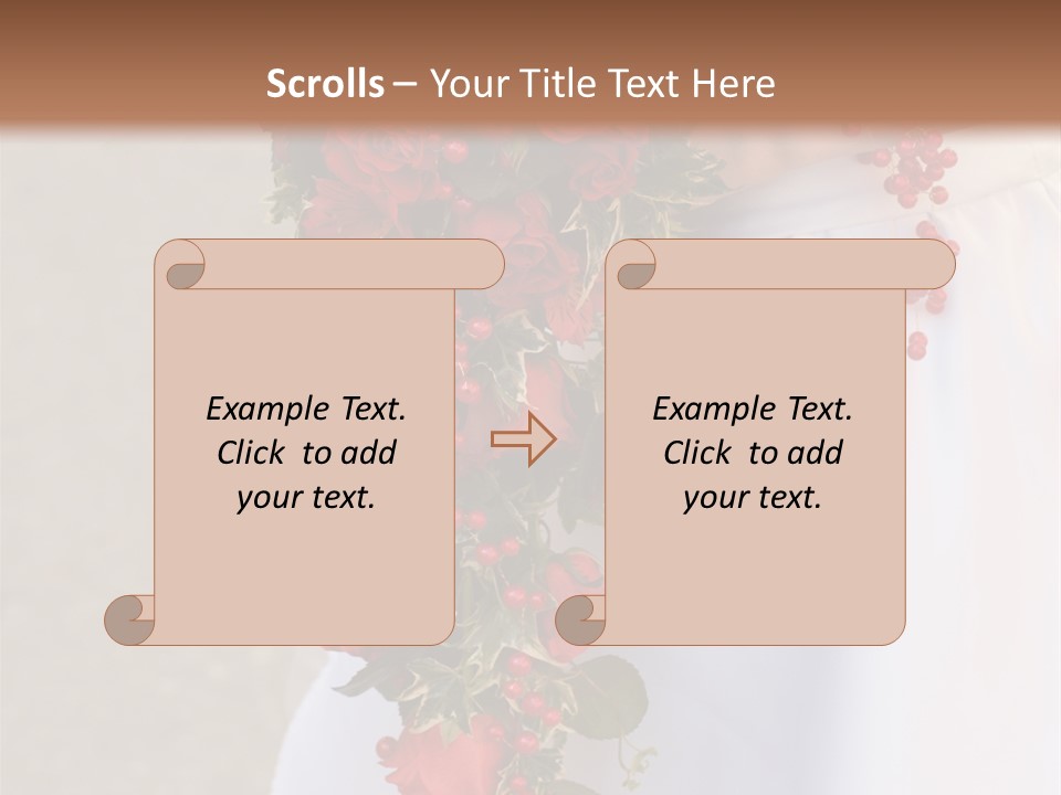 Softness Reception Colorful PowerPoint Template
