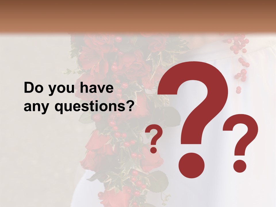 Softness Reception Colorful PowerPoint Template