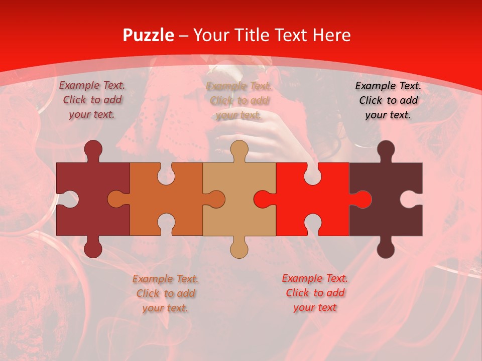 Eyes Evening Curly PowerPoint Template