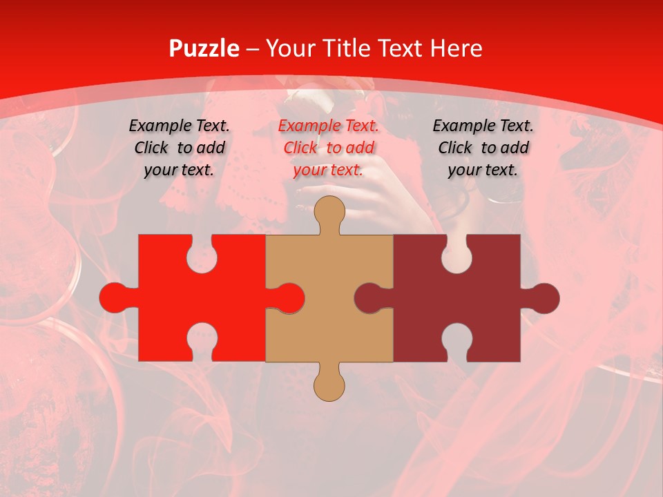 Eyes Evening Curly PowerPoint Template