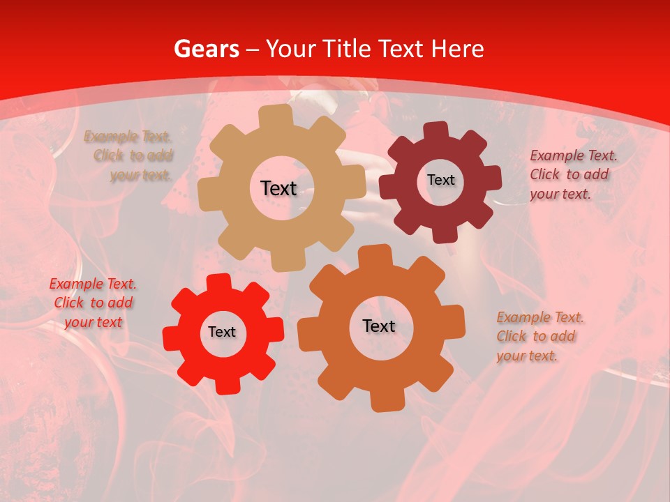 Eyes Evening Curly PowerPoint Template