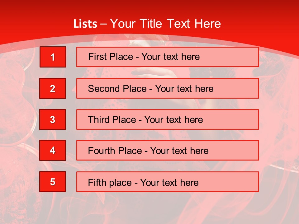 Eyes Evening Curly PowerPoint Template