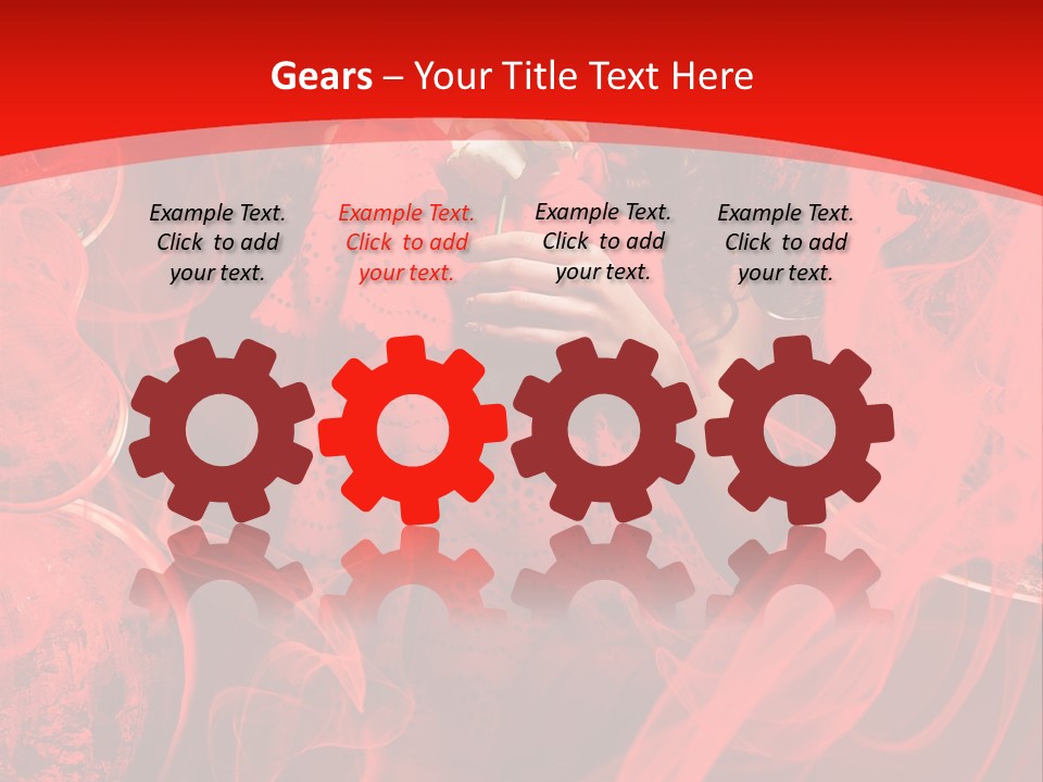 Eyes Evening Curly PowerPoint Template