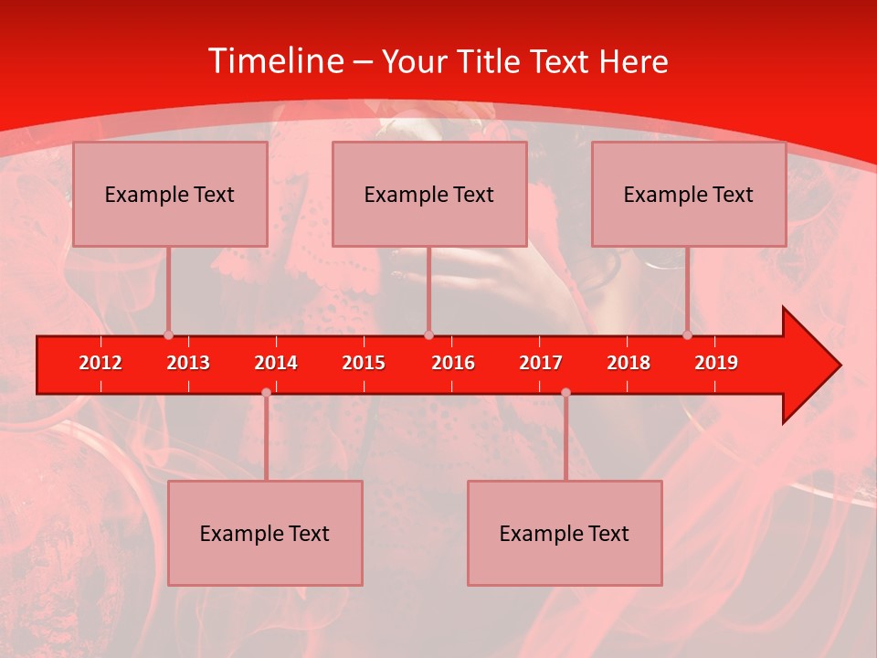 Eyes Evening Curly PowerPoint Template