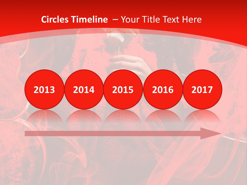 Eyes Evening Curly PowerPoint Template