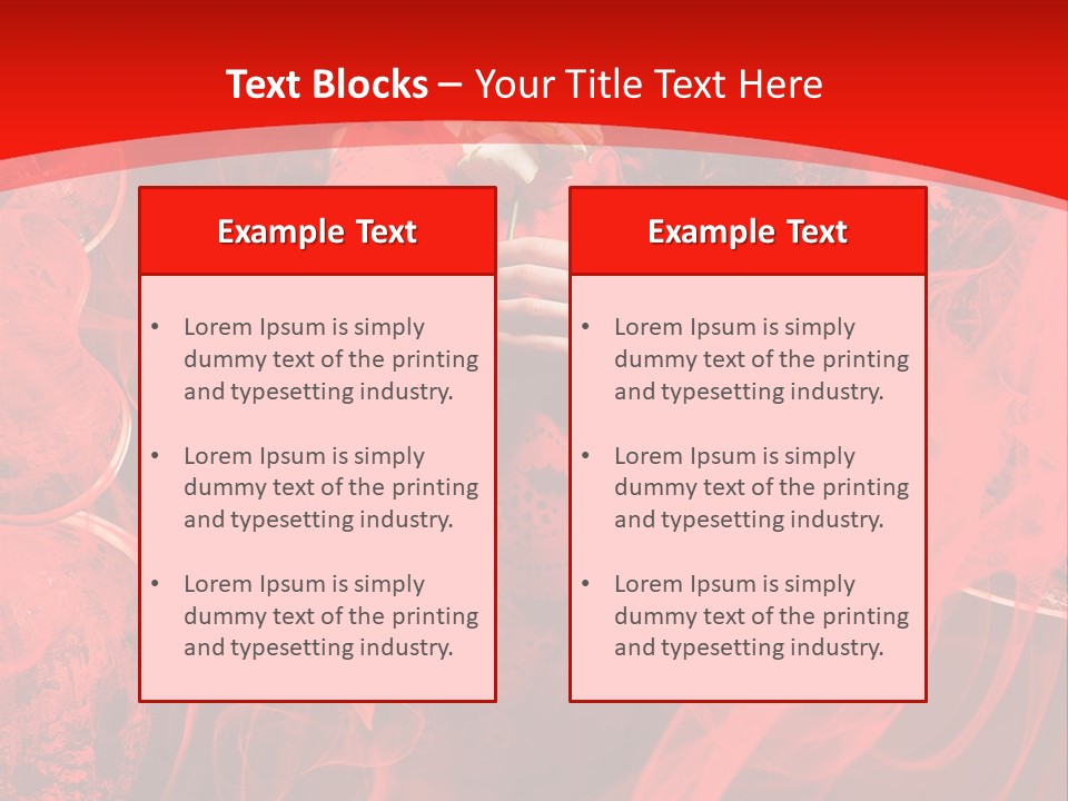 Eyes Evening Curly PowerPoint Template