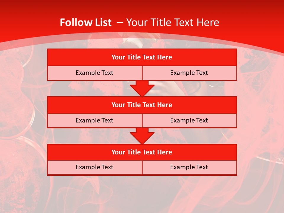 Eyes Evening Curly PowerPoint Template