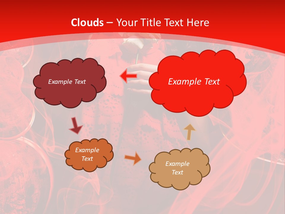 Eyes Evening Curly PowerPoint Template