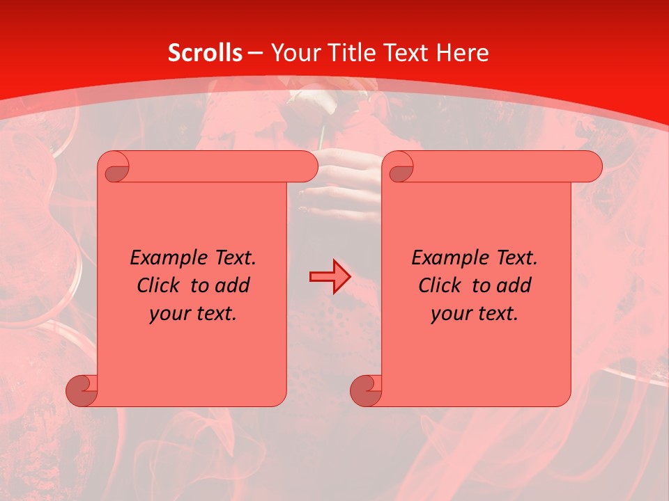 Eyes Evening Curly PowerPoint Template