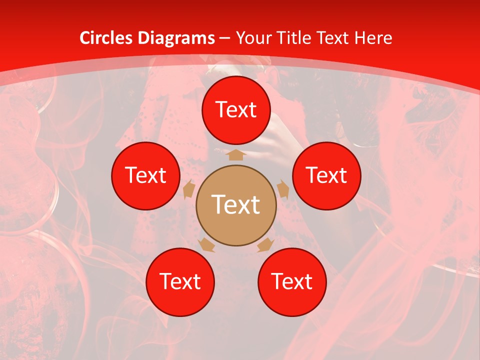 Eyes Evening Curly PowerPoint Template