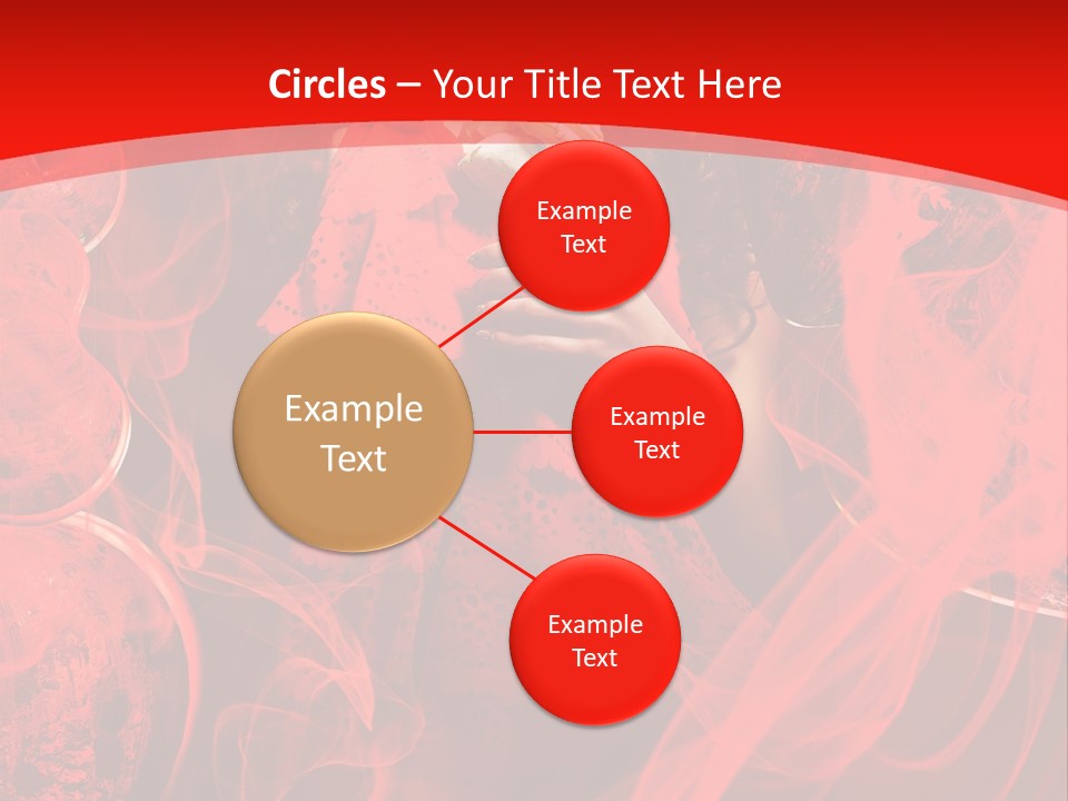 Eyes Evening Curly PowerPoint Template