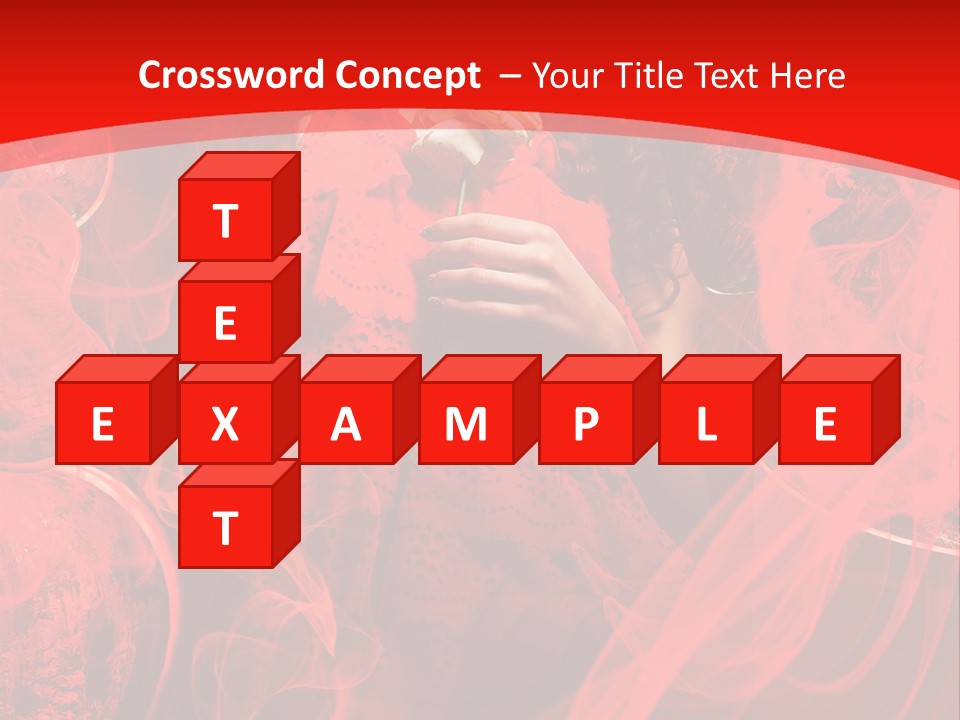 Eyes Evening Curly PowerPoint Template