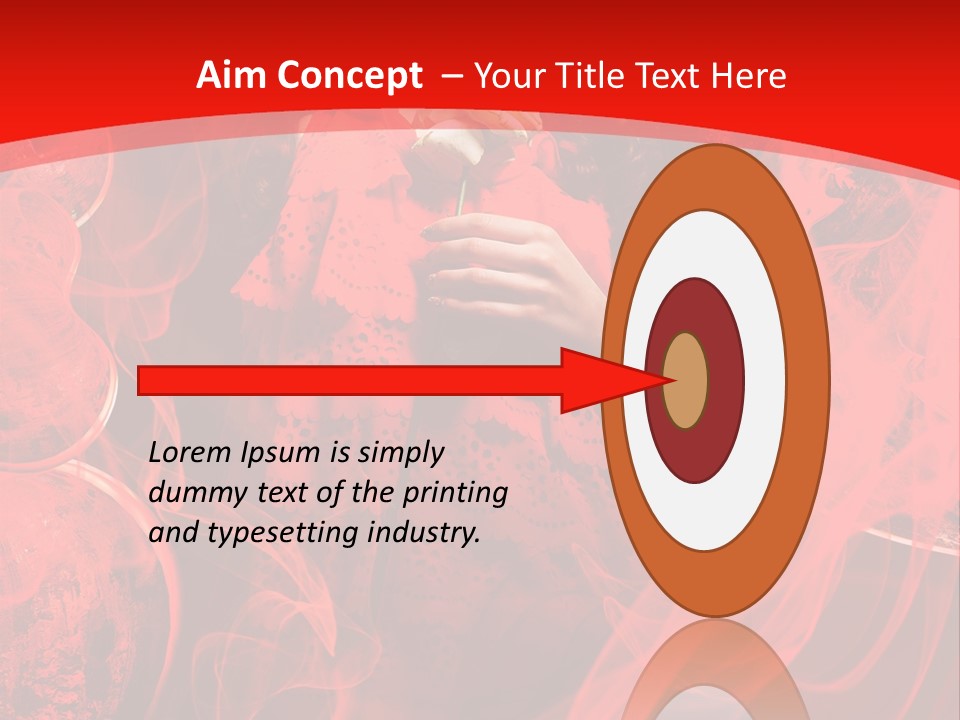 Eyes Evening Curly PowerPoint Template