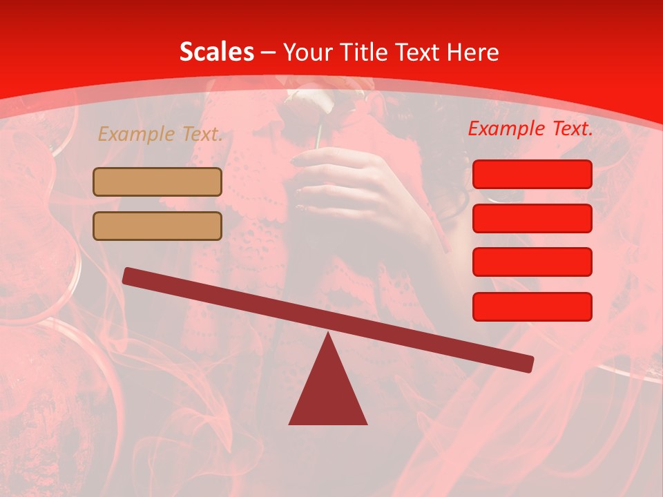 Eyes Evening Curly PowerPoint Template