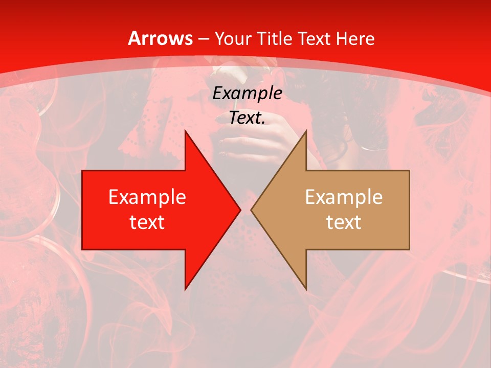 Eyes Evening Curly PowerPoint Template