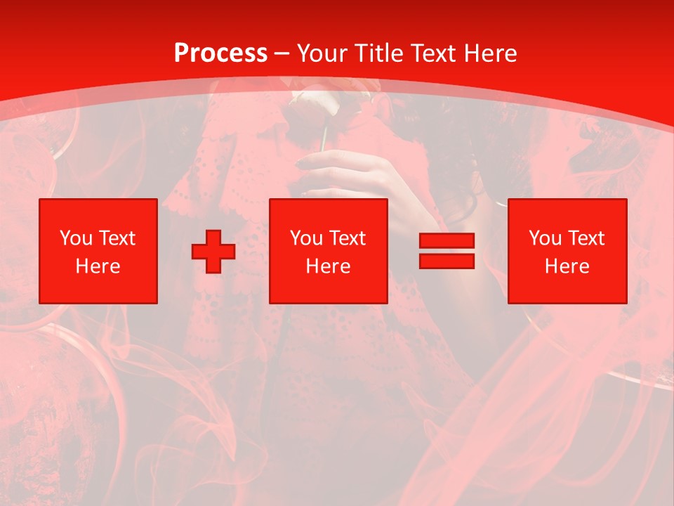 Eyes Evening Curly PowerPoint Template