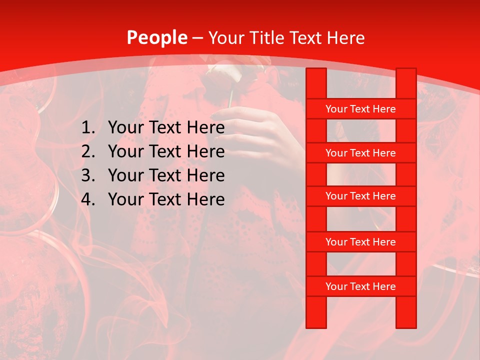 Eyes Evening Curly PowerPoint Template