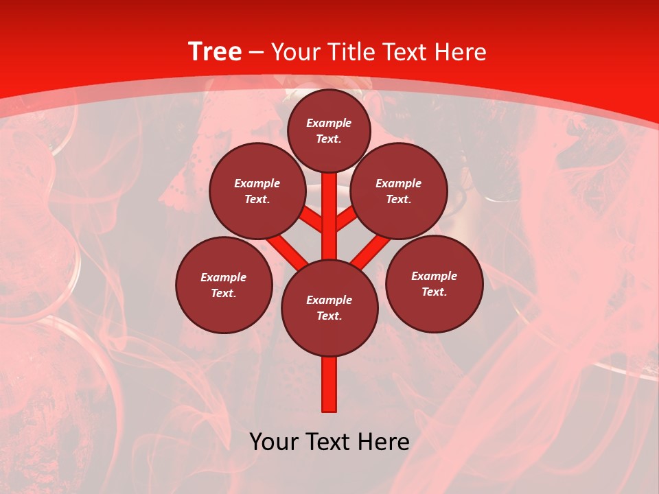 Eyes Evening Curly PowerPoint Template