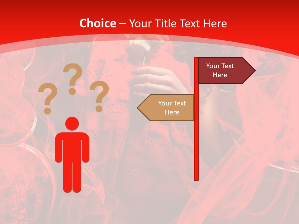 Eyes Evening Curly PowerPoint Template