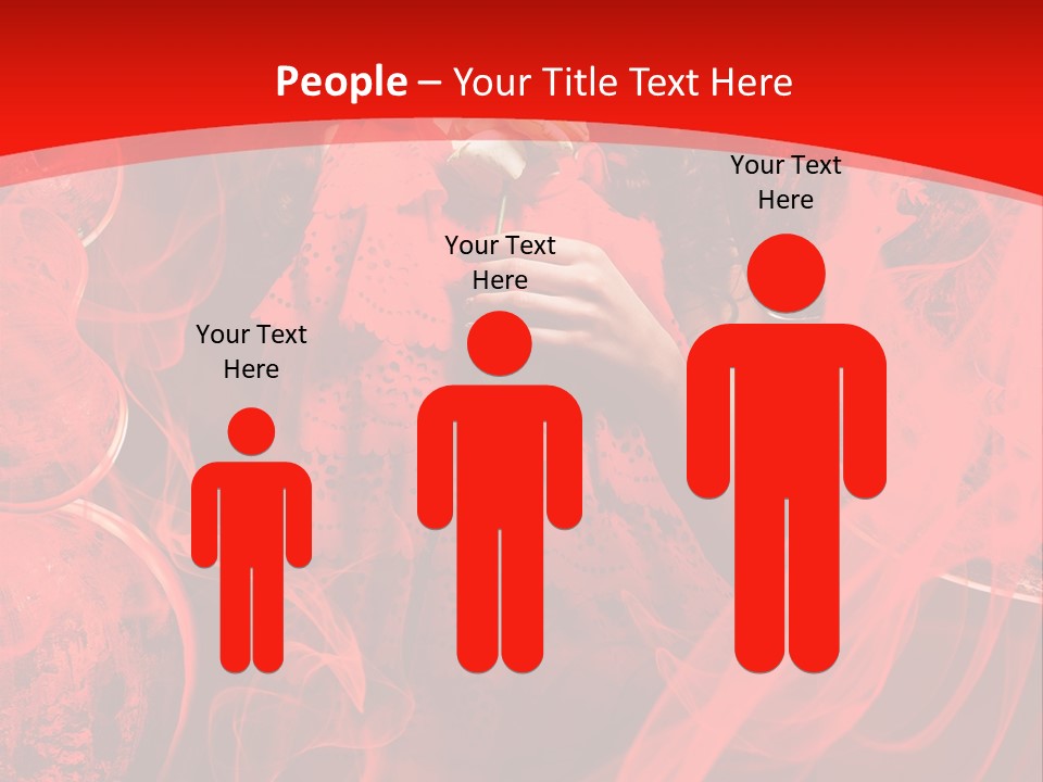 Eyes Evening Curly PowerPoint Template