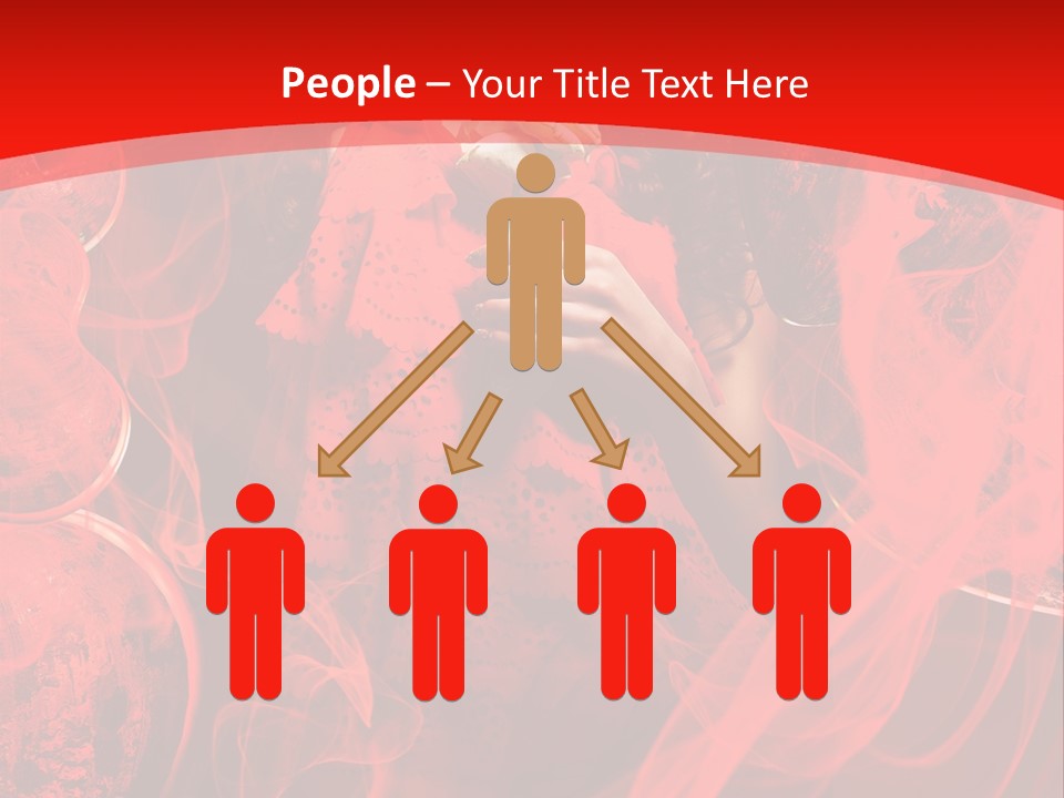 Eyes Evening Curly PowerPoint Template