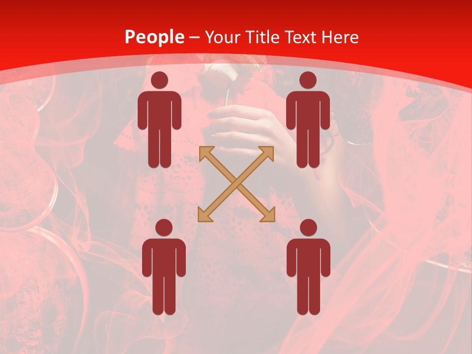 Eyes Evening Curly PowerPoint Template